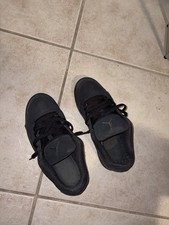 Jordan Flight Court Mens Size 9 Black Anthracite Suede Low Sneakers