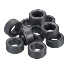 PATIKIL Ferrite Toroid Core 25mm x 15mm x 12mm, 10 Pack Transformer Inductor ...