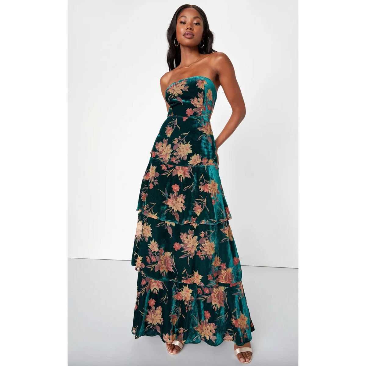 Ball Gown Green Velvet Dresses for Women for sale | eBay Ball Gown Green Velvet Dresses for Women for sale | eBay
