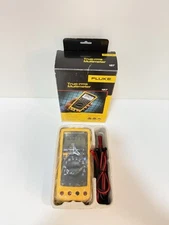 FLUKE 187 TRUE RMS MULTIMETER W/ LEADS (NEW FACTORY SEALED) FREE SHIPPING