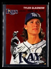 Tyler Glasnow 2023 Topps Chrome Platinum #338 Tampa Bay Rays NO LINES *018
