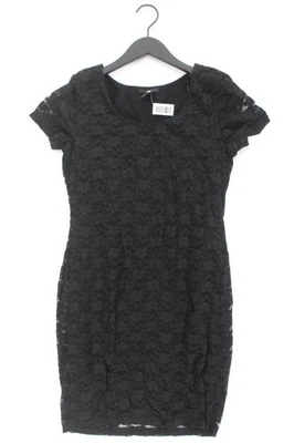 ⭐ H&M Spitzenkleid Kleid für Damen Gr. 38, M Kurzarm schwarz ⭐ - Bild 1 von 4