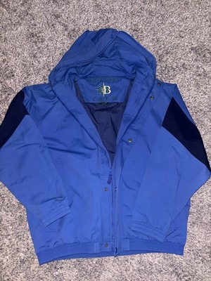 Outer Banks Crew Jacket Mens L Blue Hoodie Navigator Boating Sailing Ski Nice
