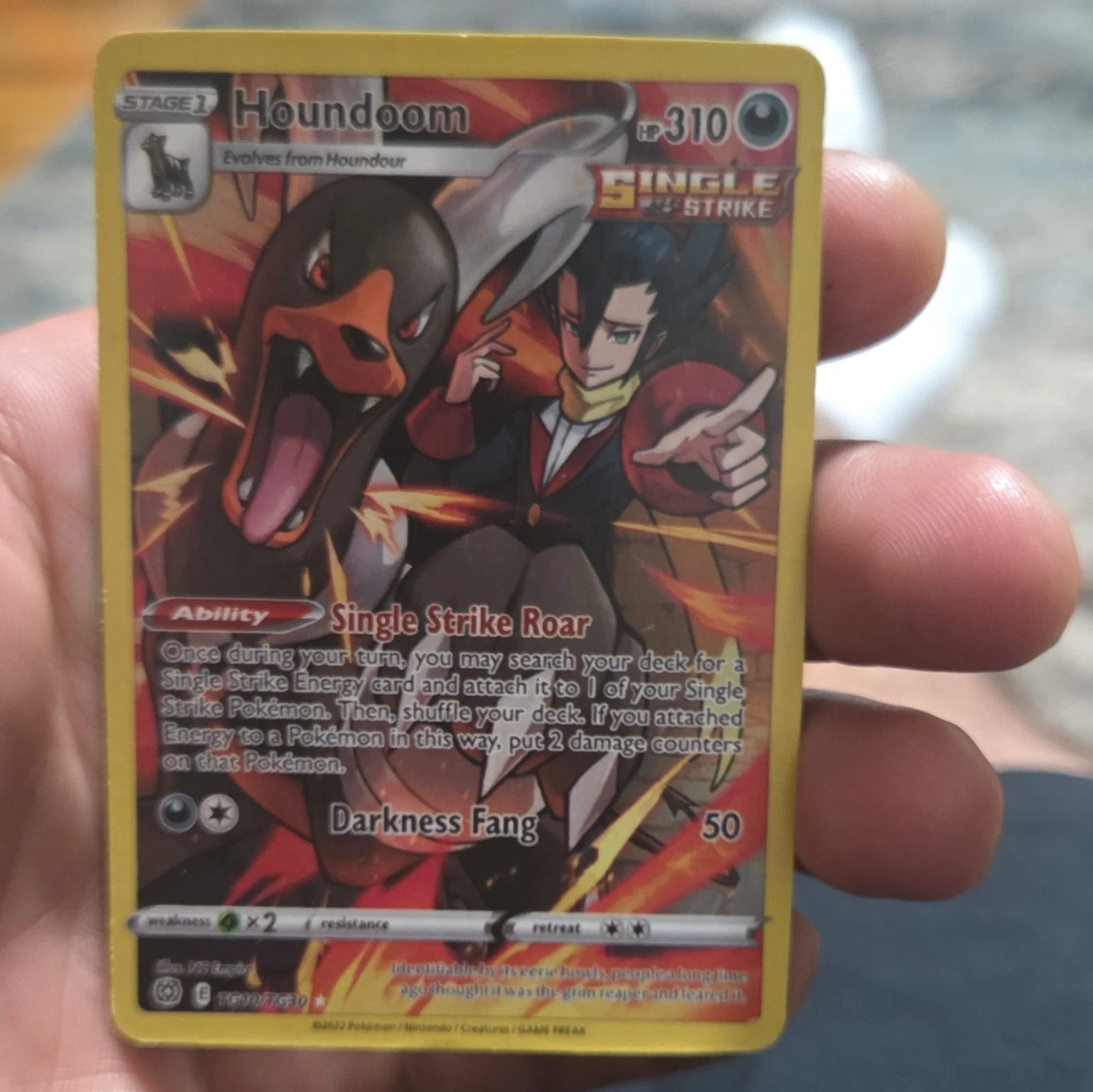 Galarian Zapdos V Brilliant Stars Holo Basic Fighting Pokemon Card 200HP