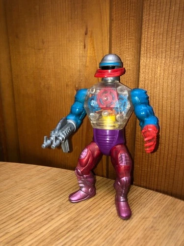 Vintage MOTU  He-man Masters Of The Universe Roboto Action Figure WORKS