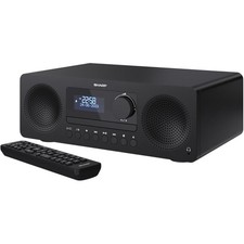 Sharp XL-B720D DAB/DAB+ All-in-One Hi-Fi-System schwarz Hifi-Anlage, CD-Player