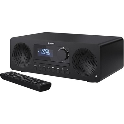 Sharp XL-B720D DAB/DAB+ All-in-One Hi-Fi-System schwarz Hifi-Anlage, CD-Player