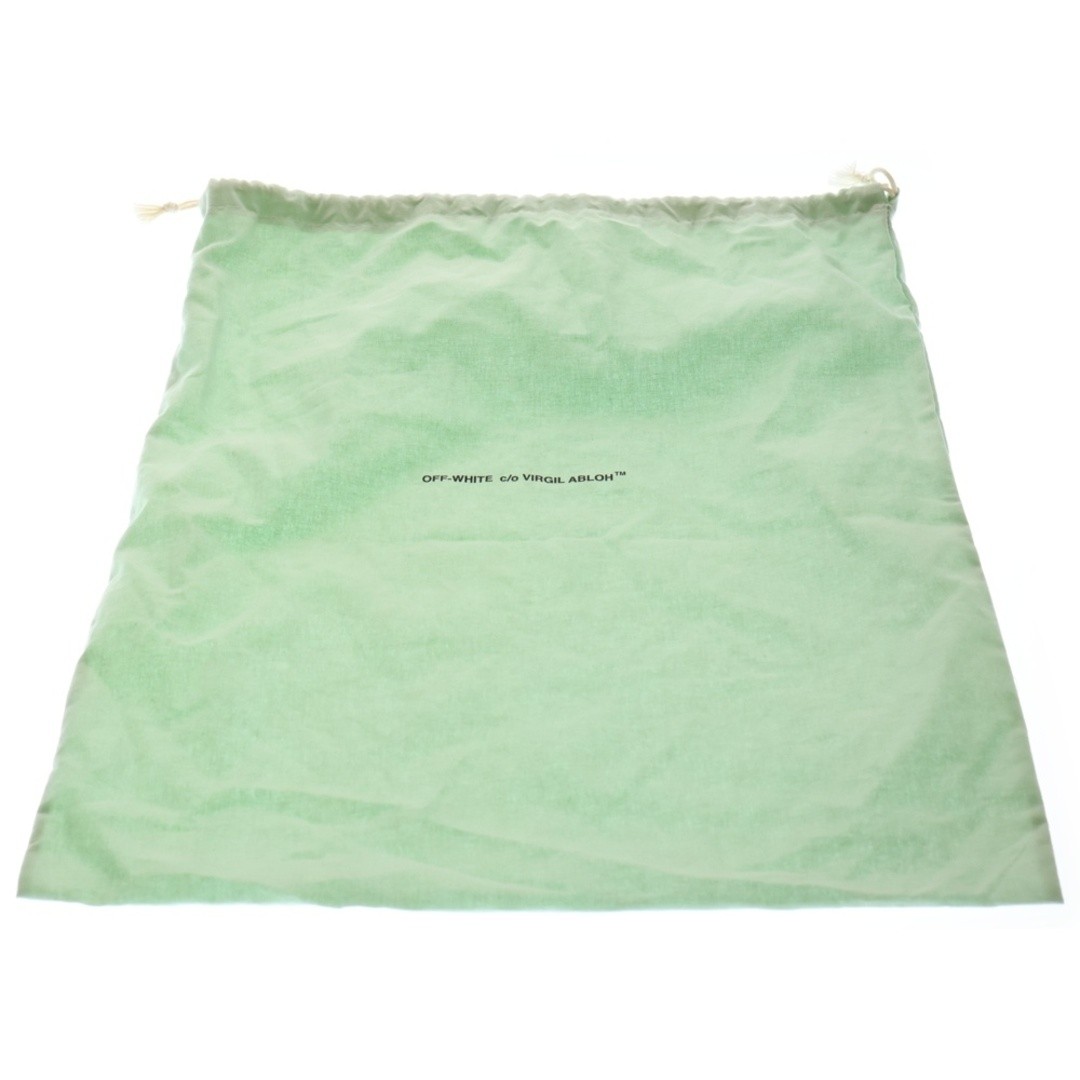 Off-White Small Diagonal Backpack Leather Black W… - image 6