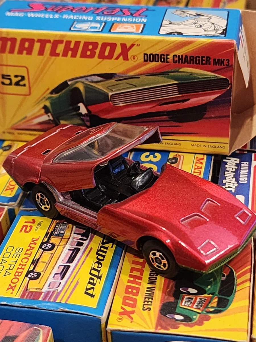 Matchbox Superfast Dodge 1970 Vehicle Year Vintage Manufacture