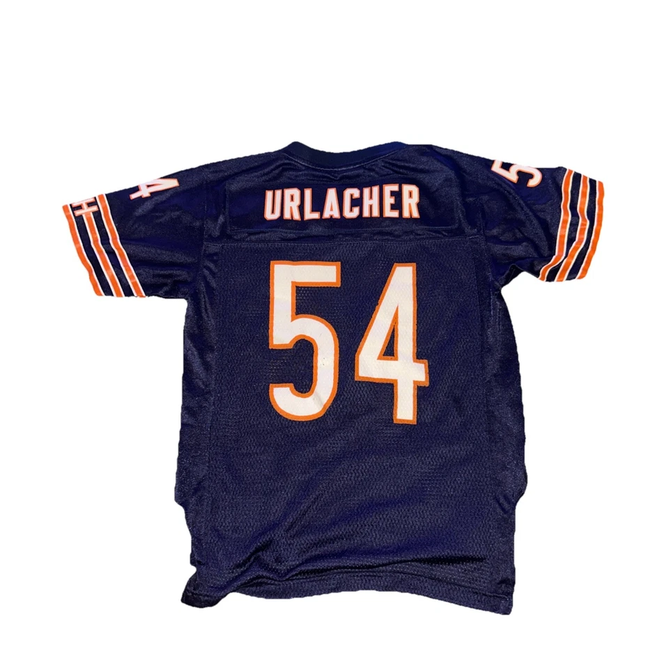 Camiseta Reebok NFL Chicago Bears Niños Talla Mediana Top Poliéster Cuello en V 10-12 Foto 2 de 2