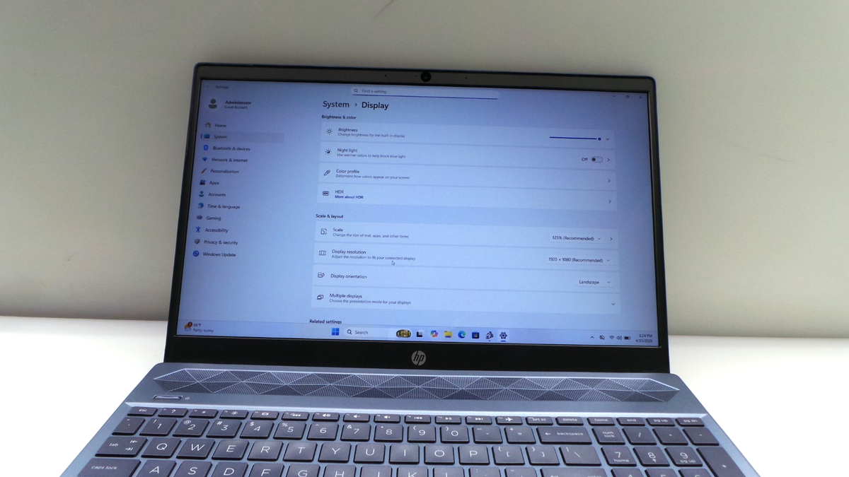 HP Pavilion 15-cs3073cl Core i7 MX250