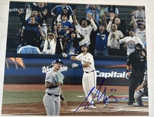 Addison Barger Signed Toronto Blue Jays World Series Grand Slam 8x10 Photo Proof