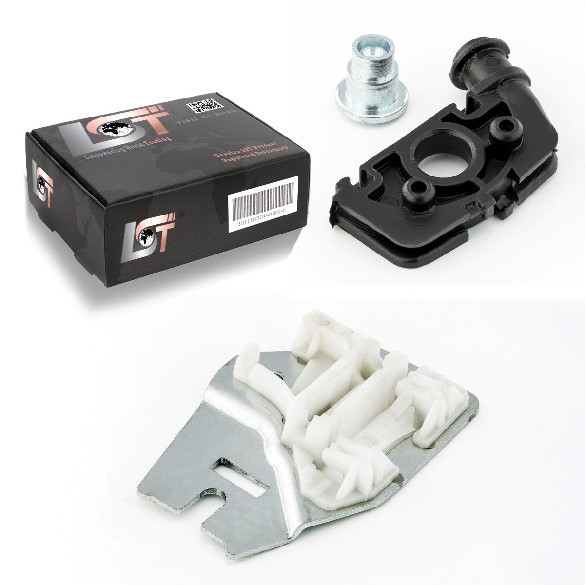 Window Regulator Repair Kit Metal Slider Guide Pulley HL for BMW X5 E53