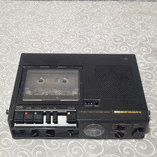Marantz PMD201 Professional Portable Cassette Recorder. Black finish
