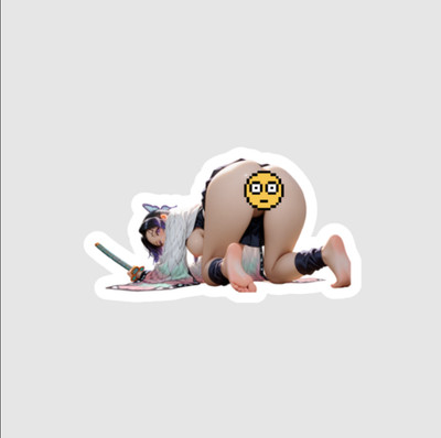 Shinobu Kocho Sticker Adoptable Life Size Anime Girl Sticker Decal