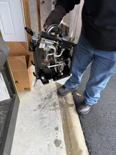 Gas fireplace insert for mantle 