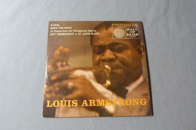 Louis Armstrong - Mack the Knife / Ain't Misbehavin' / St. Louis Blues - 45 rpm