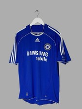 Chelsea FC Adidas 2007/08 Home Vintage  Football Shirt Soccer Jersey 