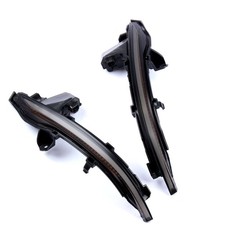 Für Audi A6 A7 A8 2018-2025 Set Spiegelblinker Außenspiegel Blinkleuchte Schwarz