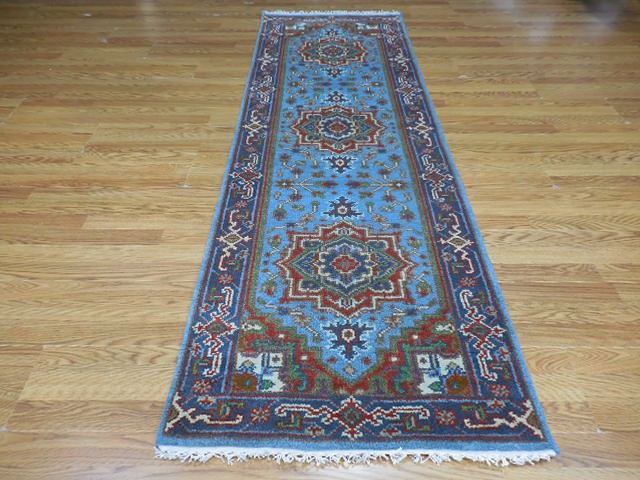 Bohemian Rug, Oushak Turkish Ushak Rug,Contemporary Design Rug 2.7x8 Ft