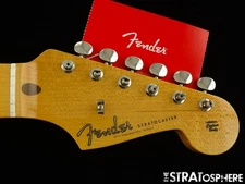 USA Fender Custom Shop 70th Annie 54 Strat NOS NECK w/ TUNERS Parts Maple 