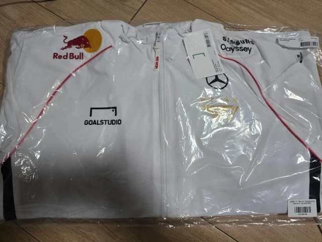 Goal Studio T1 2024 Uniform World Champions Jacket White Marking ZOFGK 5 star / - Image 3 of 4