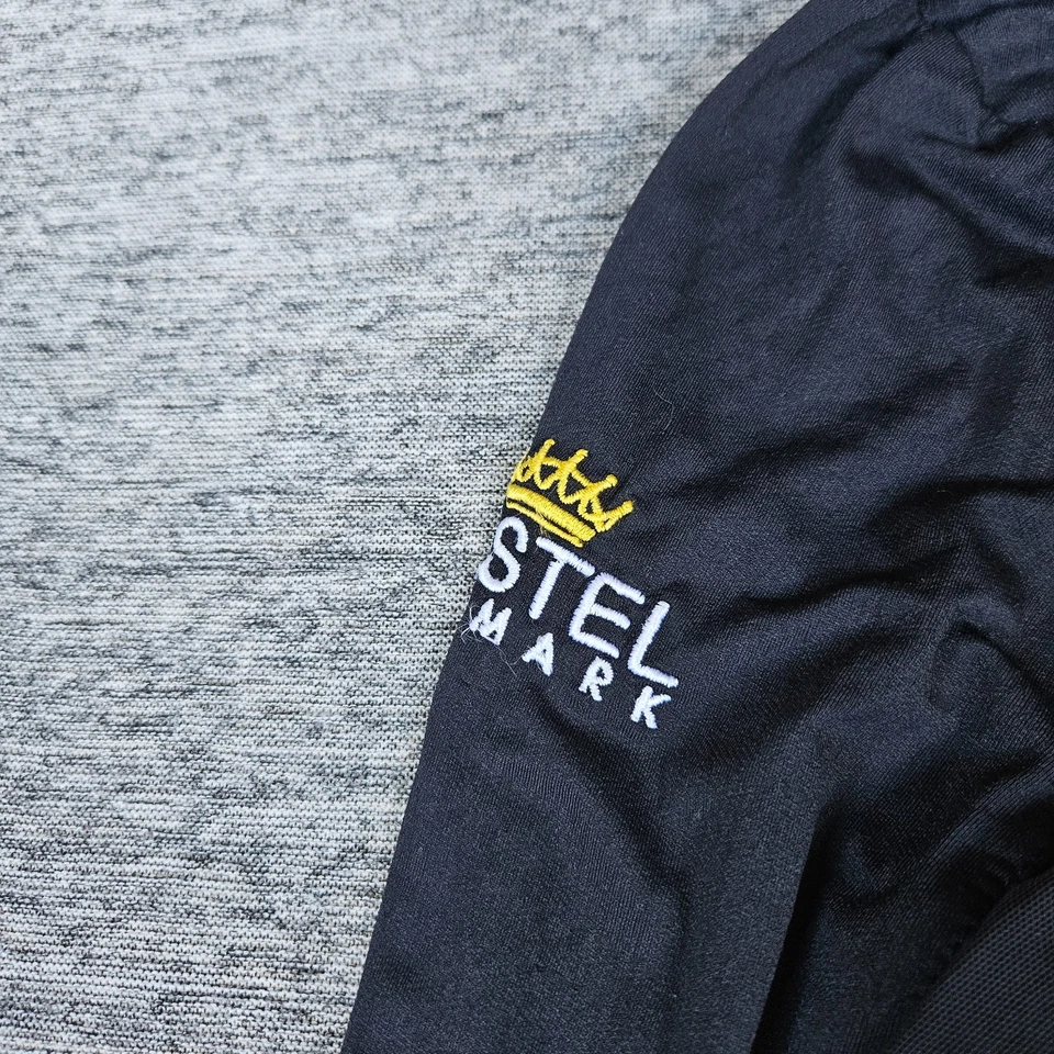 KASTEL DENMARK Mujer Top S Gris Azul Cuarto Cremallera Pullover Ecuestre Atlético Foto 3 de 4