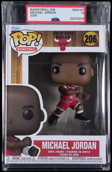 Funko POP Graded PSA 10 Michael Jordan#54 NBA Chicago Bulls Basketball