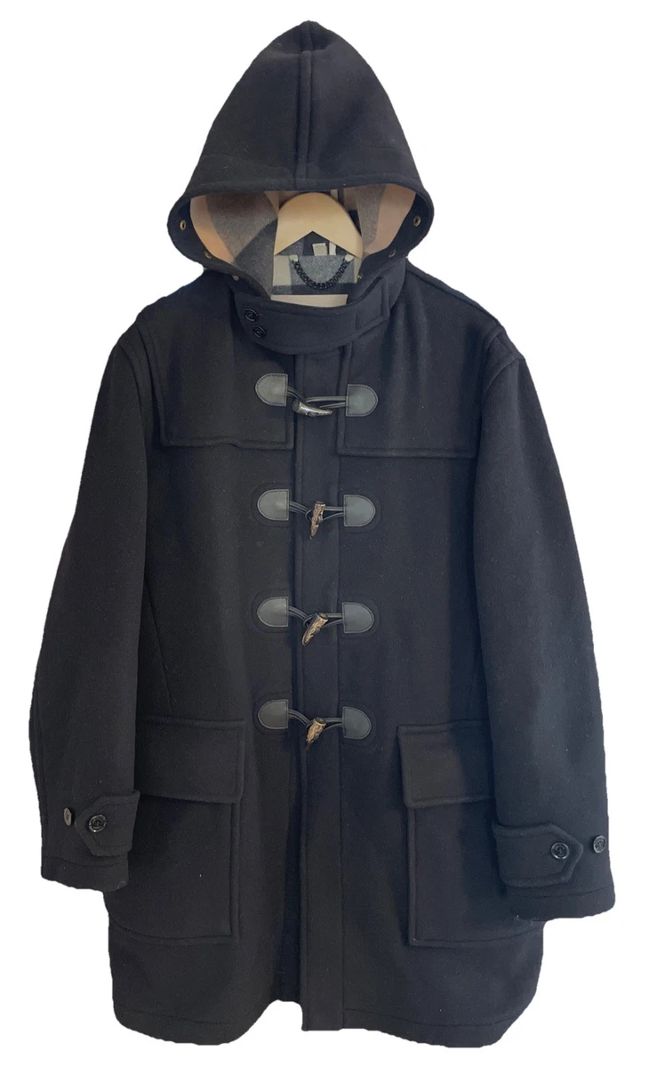 Burberry Wool Duffle Coat In Men's Coats & Jackets for sale - eBay
