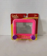 Ohio Art Hot Pocket Pink Purple Etch A Sketch 2010 Retro Toy New (Sealed)