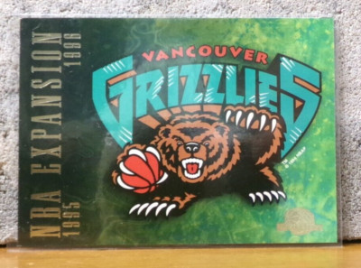 COOL BASKETBALL CARD 1995 - 1996 NBA EXPANSION VANCOUVER GRIZZLIES