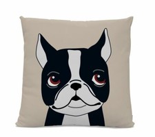 Boston Terrier Pillow