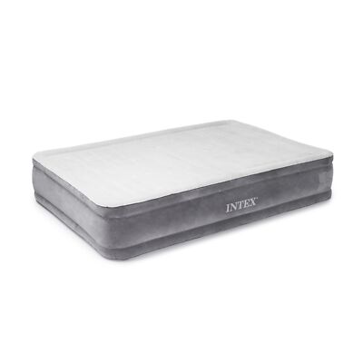 Mid Rise 13 Inch Full Size Air Mattress with Internal Pump and Carry Bag