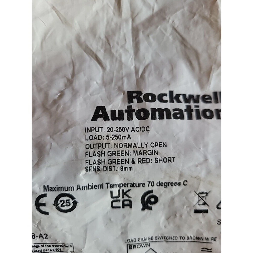 NEW 871TM-B8N18-A2 Proximity Sensor 8mm Distance 871TMB8N18A2 US Free Tax - Image 4 of 4