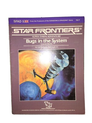 tsr star frontiers bugs in the system