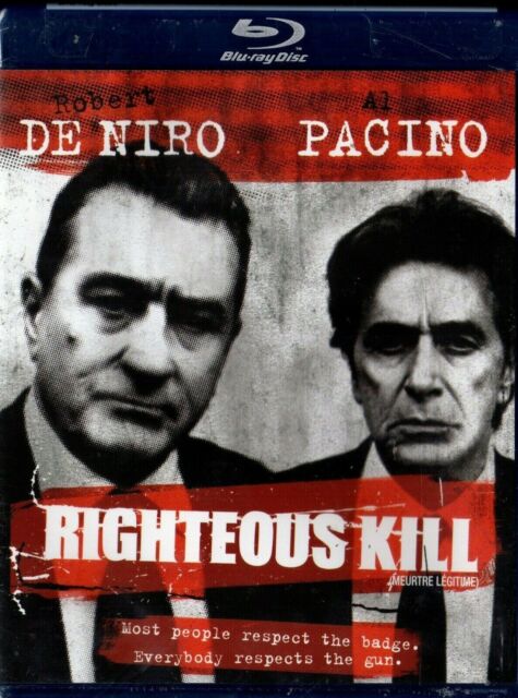 Righteous Kill (New Blu-Ray)Starring Robert De Niro/Al Pacino