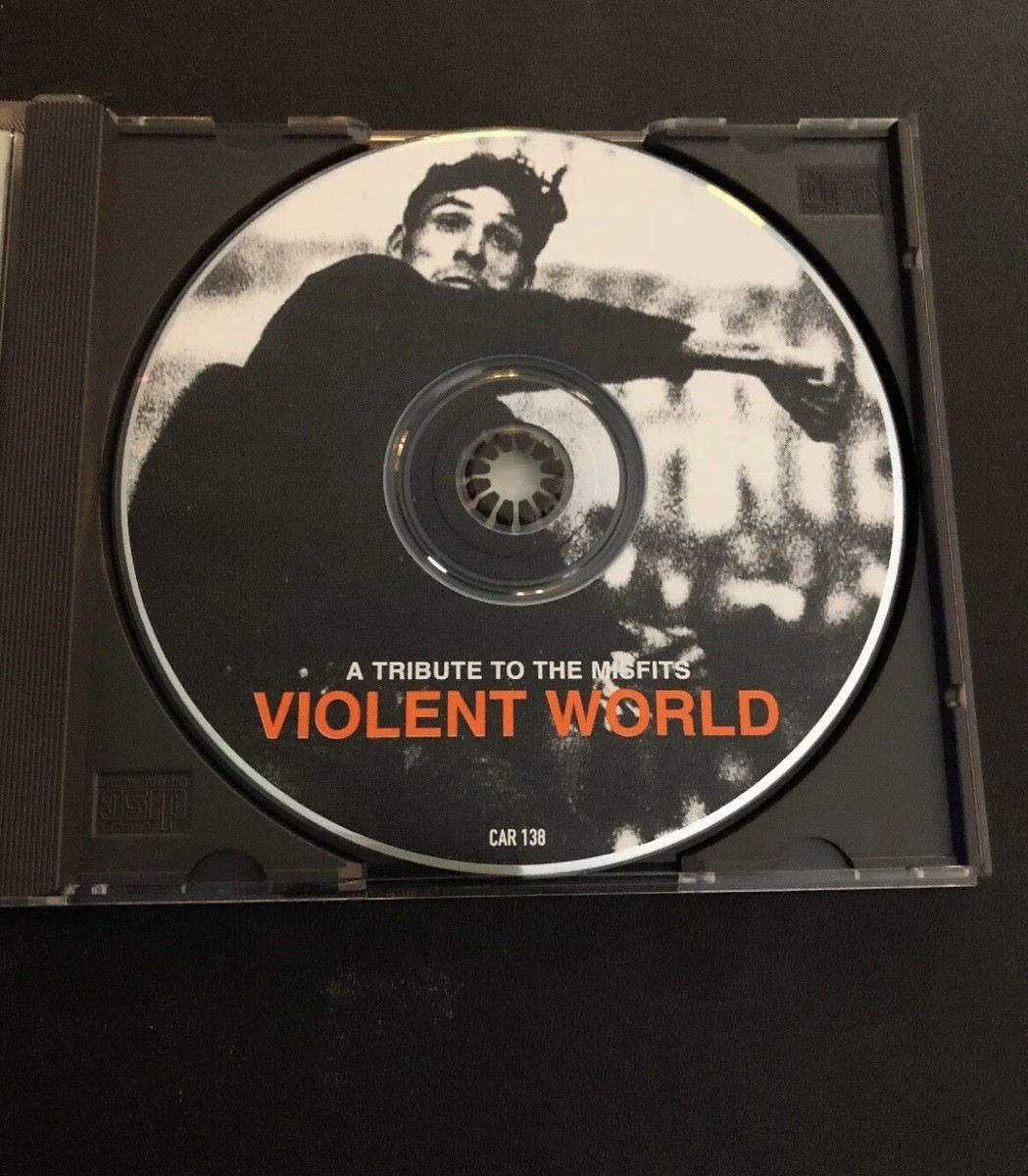 洋楽 Violent World ~ A Tribute To The Misfits Violent World / A Tribute To The Misfits 1997 US LP Caroline