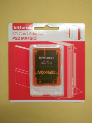 Bitfunx PS2 MX4SIO SD Karten Adapter Playstation 2 Memory Card - Schnellversand