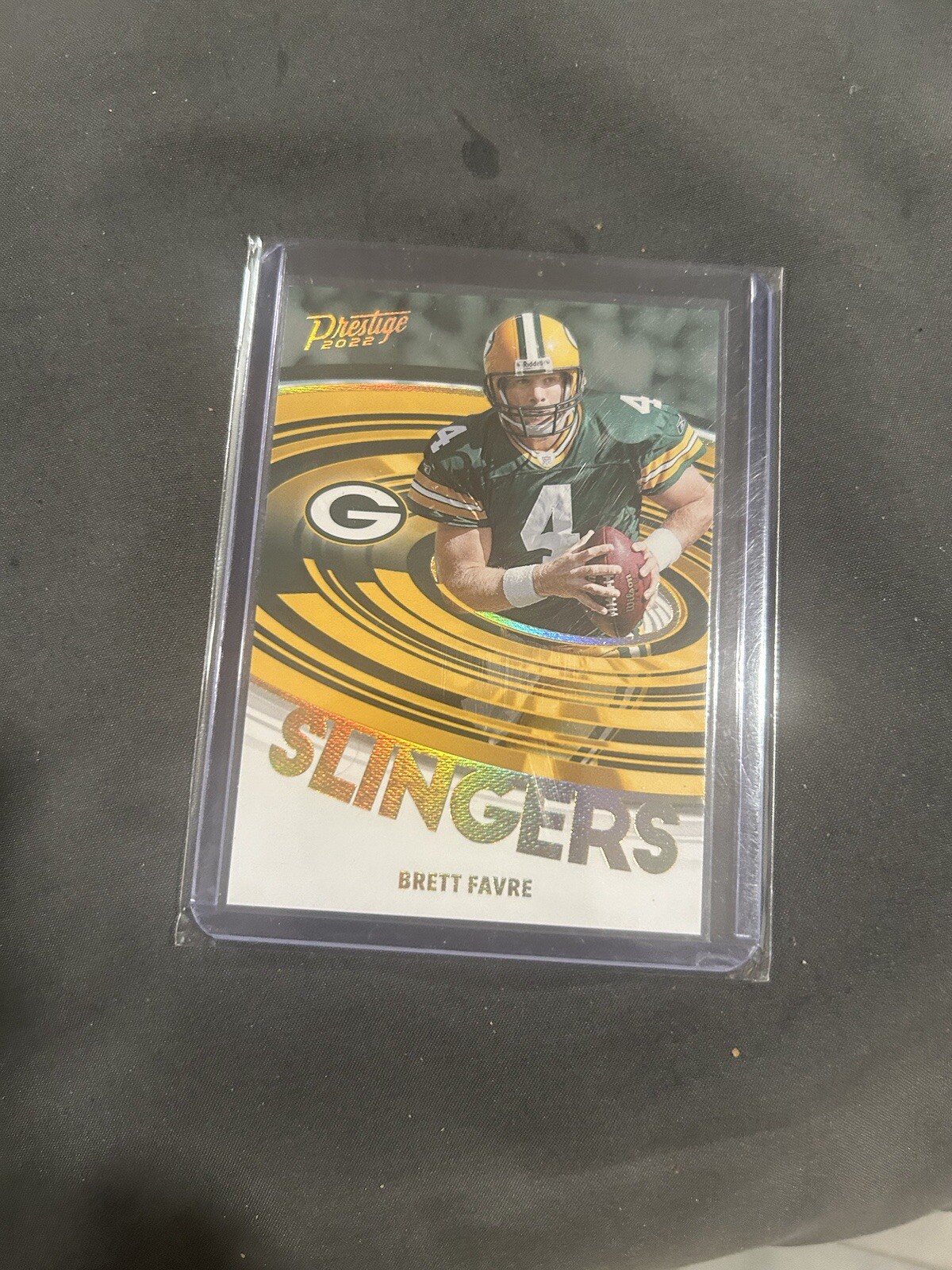 2022 Prestige Slingers Brett Favre Ssp Case Hit