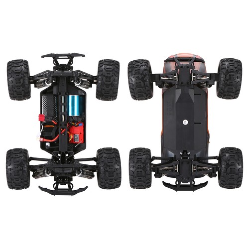 16889A- 1:16 Car 4WD Car 45 /h High 2840 Brushless Motor D1F2 - Picture 5 of 11