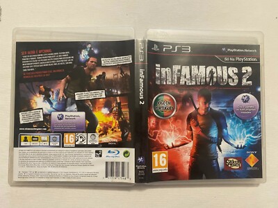 InFamous 2 Sony PlayStation 3 PS3 Englisch Português CIB Region Free