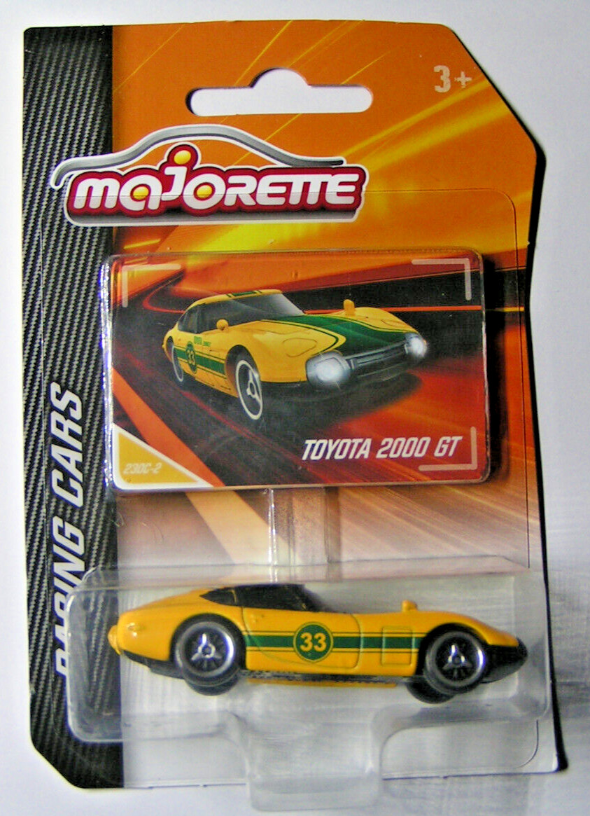Majorette - Toyota 2000 GT - Majorette Racing Cars 2023 - 212084009 - NEW OVP