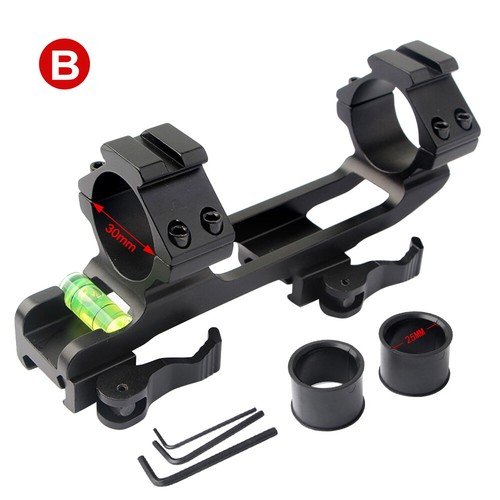 1" 25.4mm / 30mm QD Scope Mount Bubble Level Fits 20mm Picatinny Rail - 第 9/9 張圖片