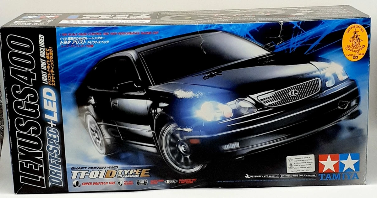 TAMIYA 58432 TT-01D Aristo Lexus GS 400 driftspec con Led in kit rc