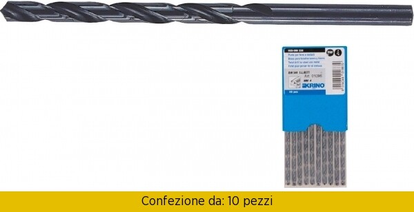 Offerta 10 Punte Krino 10960350 3,5mm HSS Lunghe - Stock Limitato