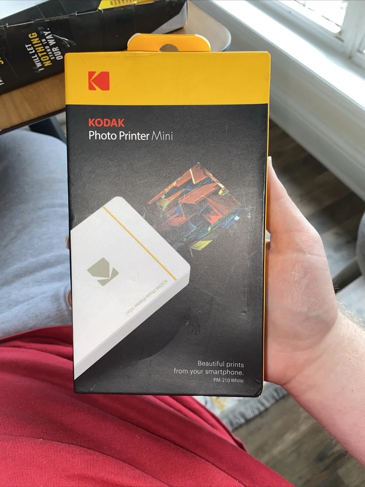 Kodak Photo Printer Mini PM-210 - Instant Printer Compatible w/Android & iOS Kodak Photo Printer Mini PM-210 - Instant Printer Compatible w/Android & iOS