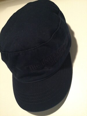 Adidas Navy Michigan Hat Military stretch fit cap