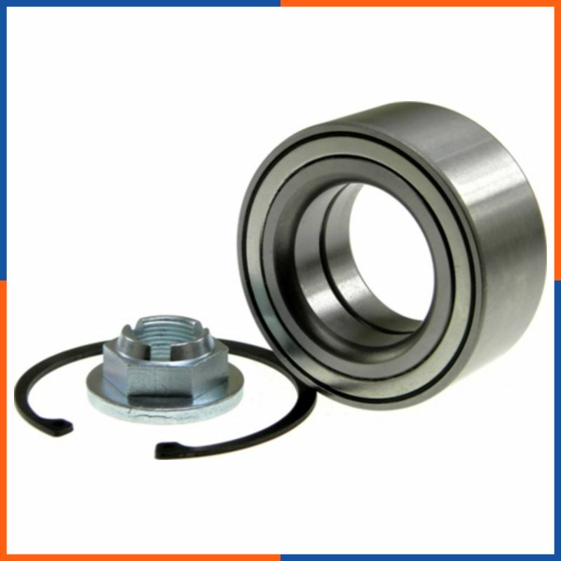 Roulement de roue avant Ford 1225764 anti-vibration à double rangée de billes lubrifiées