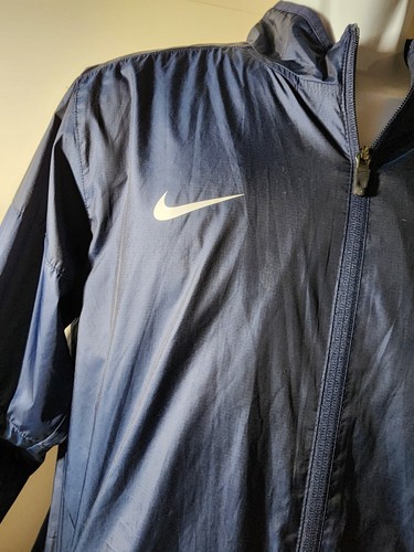 Men's Nike Zip-Up Jacket Size Medium Western Basketball Logo Blue - Picture 6 of 6