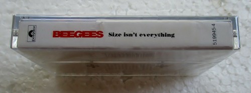 Size Isn't Everything by Bee Gees Rare Malaysia Cassette Tape Brand New Sealed - Picture 3 of 3